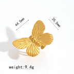 Flowers Stainless Steel Flower Ring