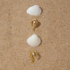 Gold 18k Gold Titanium Steel Zircon Studs Design Earrings