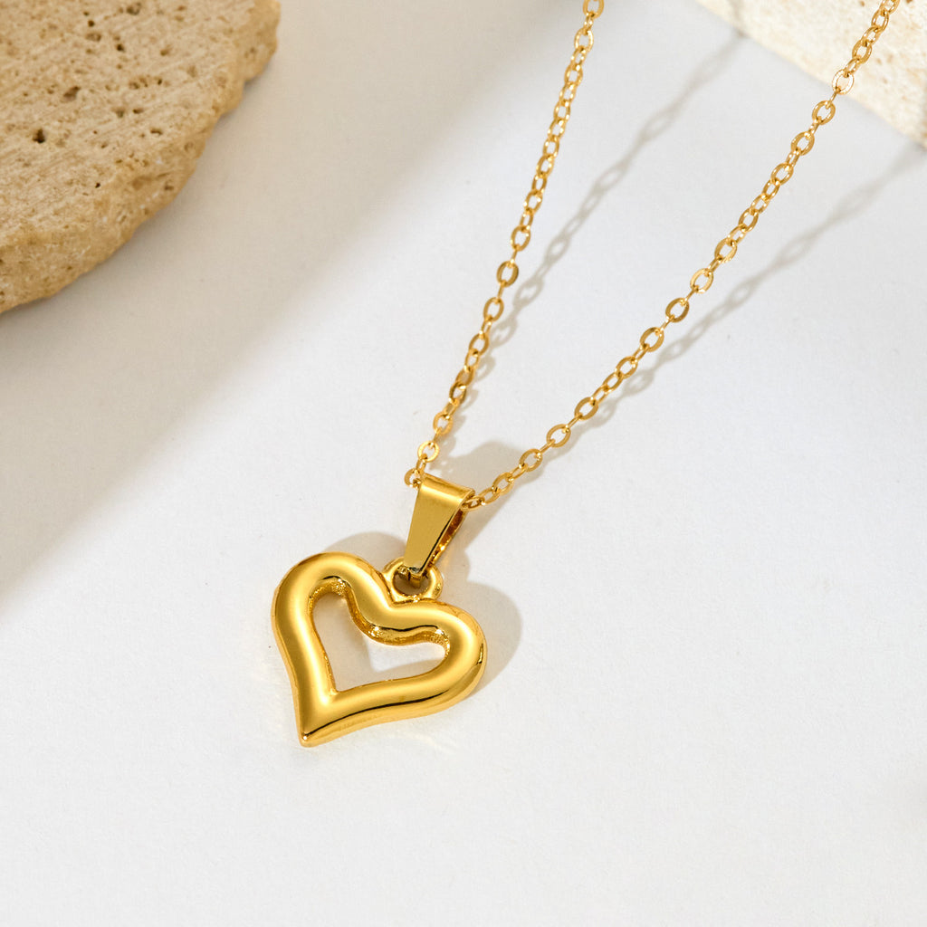 Necklace #1 Stainless Steel Heart Necklace