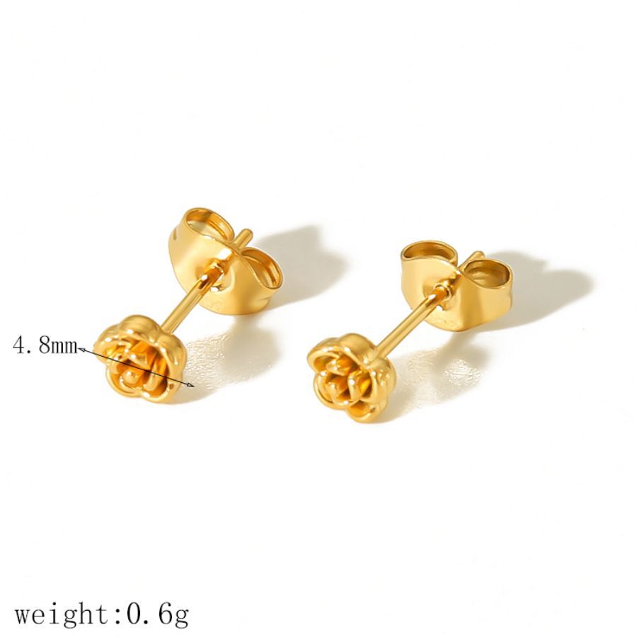 Fashion 1# Stainless Steel Geometric Earrings