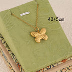 Butterfly Stainless Steel Butterfly Necklace