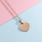 Fashion Gold (mp047) Titanium Steel Love Necklace