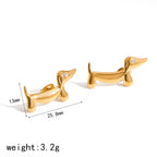 Ring Stainless Steel Dachshund Ring