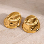 Earrings Stainless Steel Irregular Earrings