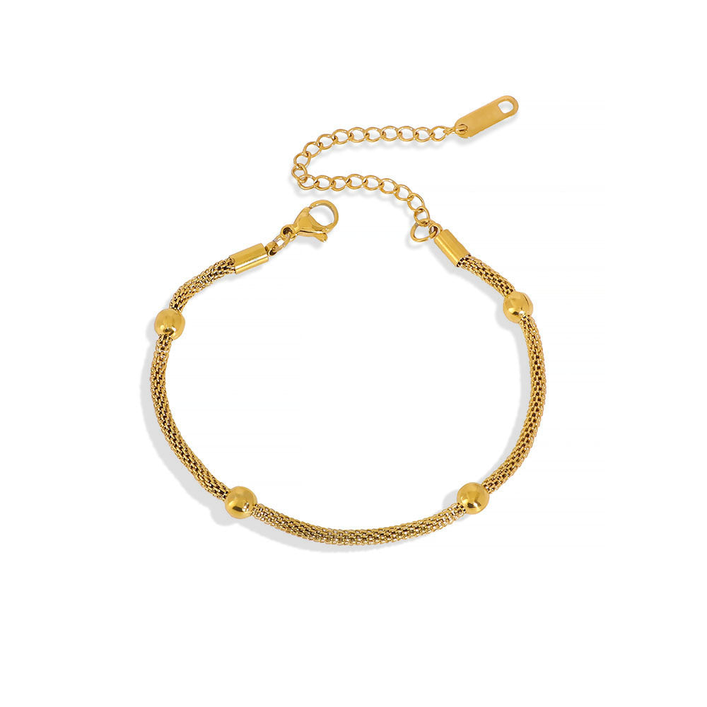 Bracelet 13# Stainless Steel Geometric Chain Bracelet