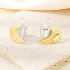 Earrings 9# Stainless Steel Multi-layer C-shaped Earrings