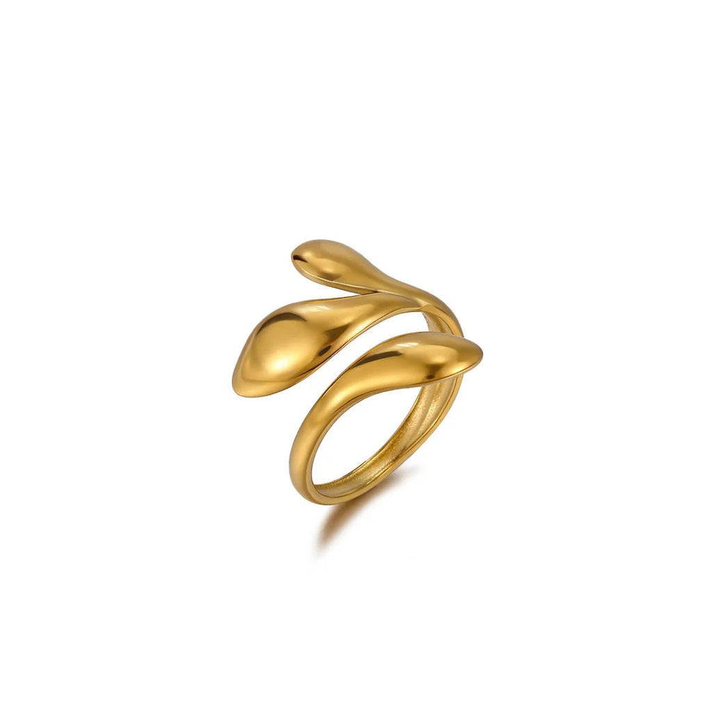 Ring #2 304 Stainless Steel Irregular Ring